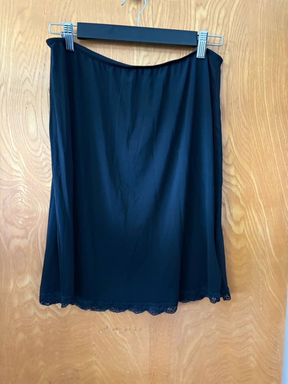 Jockey Black Stretch Underskirt slip XL